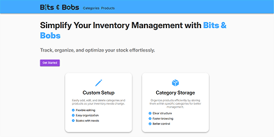 Homepage preview of Bits n Bobs